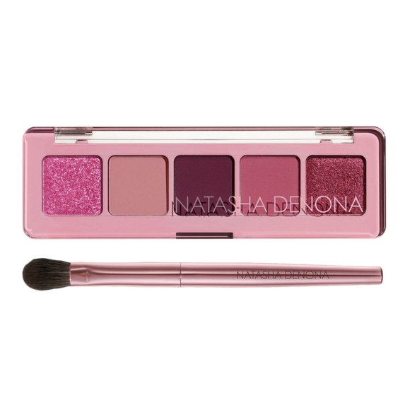 Natasha Denona Mini Crush Eyeshadow Palette & Eyeshadow Brush Gift BNIB - Picture 2 of 4